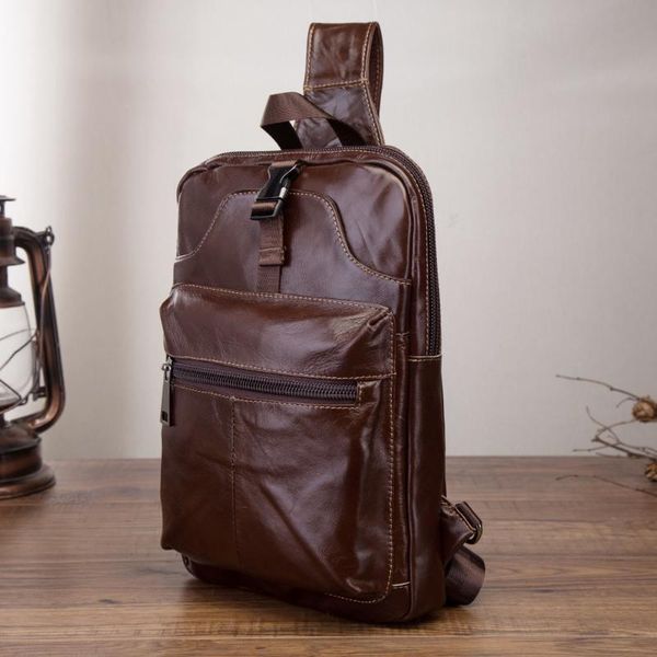 quality leather men casual fashion travel triangle chest sling bag coffee design 10" tablet one shoulder bag daypack male 3080-2
quality leather men casual fashion travel triangle chest sling bag coffee design 10" tablet one shoulder bag daypack male 3080-2