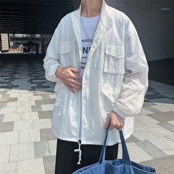 summer jacket for men thin coat sun protection college jacket lightweight quick dry anti uv men clothes1, Black;brown
summer jacket for men thin coat sun protection college jacket lightweight quick dry anti uv men clothes1, Black;brown