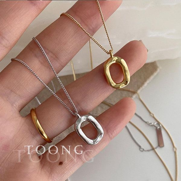 chains minimalist s925 charm necklace for women couples fashion ellipse geometry pendant party jewelry gift, Silver
chains minimalist s925 charm necklace for women couples fashion ellipse geometry pendant party jewelry gift, Silver
