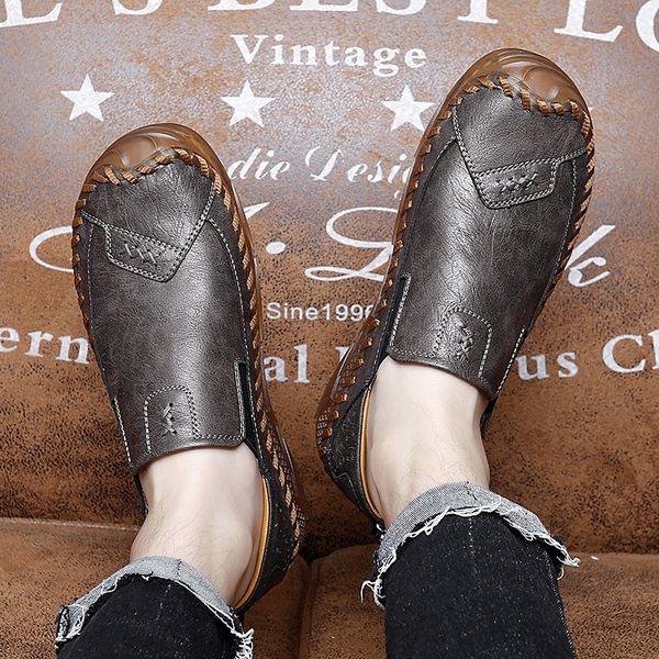 man new fashion cow split hand-sewn casual shoes hombre simple style loafer moccasins male slip-on driving shoes plus size 38-47, Black
man new fashion cow split hand-sewn casual shoes hombre simple style loafer moccasins male slip-on driving shoes plus size 38-47, Black