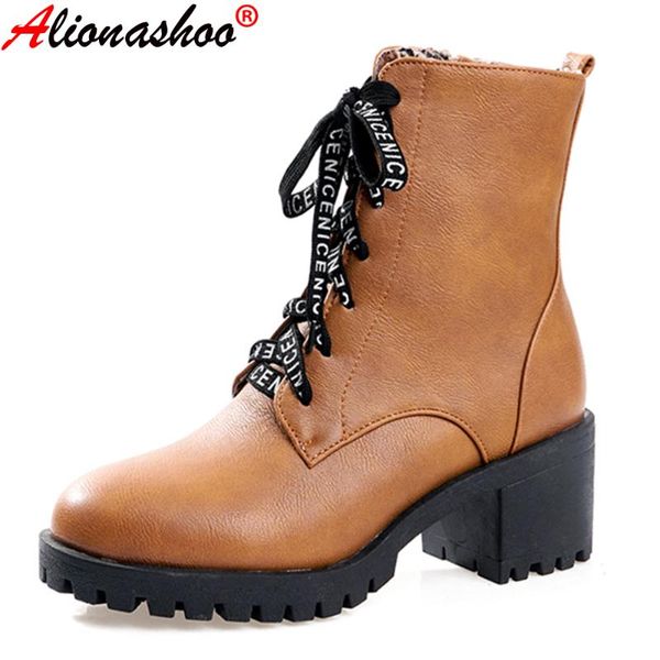 drop shipping women high boots fashion gothic shoes lovers ankle boots female pu leather lace up women 43, Black
drop shipping women high boots fashion gothic shoes lovers ankle boots female pu leather lace up women 43, Black
