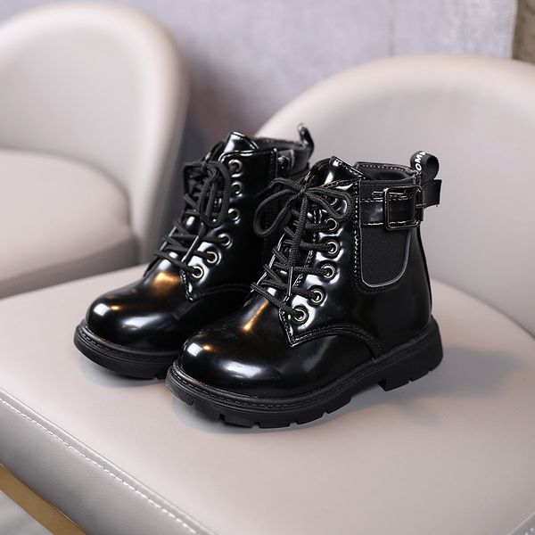 2020 winter new arrivals girls boots shoes fashion flat with kids children' boots size 21-30 boys shorts boots baby shoes q0112, Black;grey
2020 winter new arrivals girls boots shoes fashion flat with kids children' boots size 21-30 boys shorts boots baby shoes q0112, Black;grey