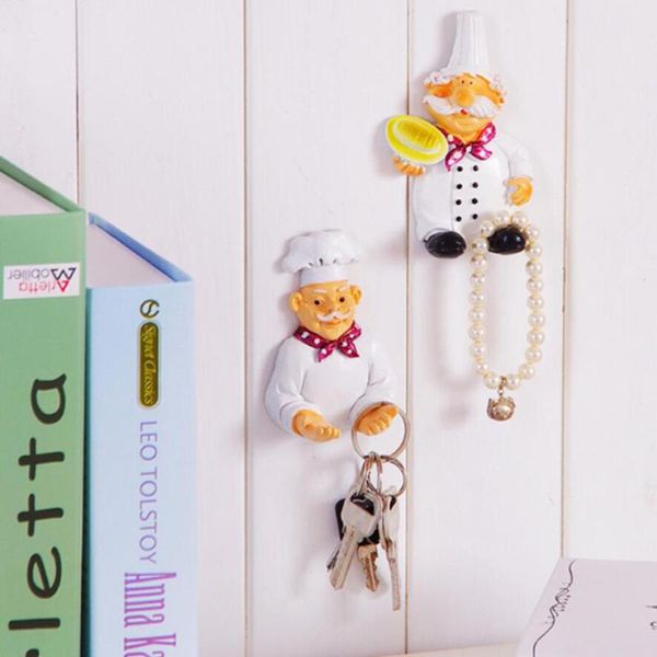 hooks & rails 2 types funny creative chef shape kitchen plug organizer hoolder sundry key hanger hook accessories decoration 10115c
hooks & rails 2 types funny creative chef shape kitchen plug organizer hoolder sundry key hanger hook accessories decoration 10115c