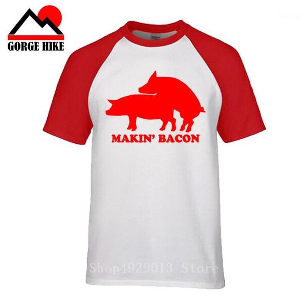 parody fashion happy humor men brand t-shirt funny making bacon pig print hipster animal tees lettering art pattern1, White;black
parody fashion happy humor men brand t-shirt funny making bacon pig print hipster animal tees lettering art pattern1, White;black