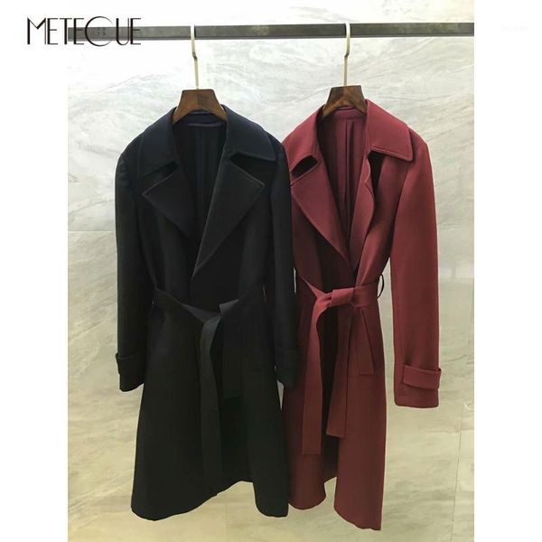 silk wool coat womens with 100% silk lining 2019 fall winter fashion open stitch long sleeve women outfit with belt1, Black
silk wool coat womens with 100% silk lining 2019 fall winter fashion open stitch long sleeve women outfit with belt1, Black