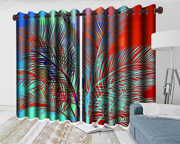 3d modern curtain european-style plant curtains living room bedroom kitchen window blackout curtains
3d modern curtain european-style plant curtains living room bedroom kitchen window blackout curtains