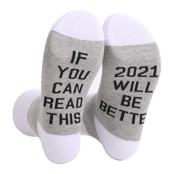 cococat"if you can read this 2021 will be better" funny new year socks men and woman wholesale dropshipping, Black
cococat"if you can read this 2021 will be better" funny new year socks men and woman wholesale dropshipping, Black