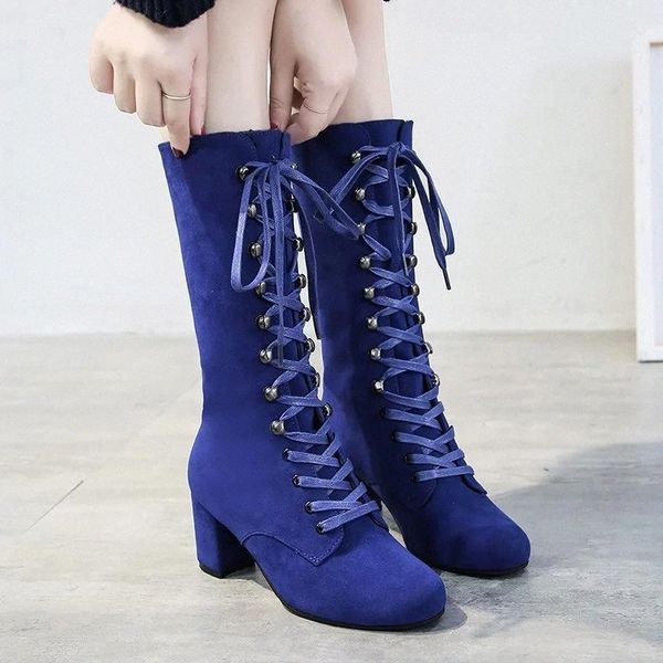 plus size gladiator boots women mid-calf boot lace up booties high heels faux suede botas mujer 2020 winter snow black 8364n #f90b
plus size gladiator boots women mid-calf boot lace up booties high heels faux suede botas mujer 2020 winter snow black 8364n #f90b