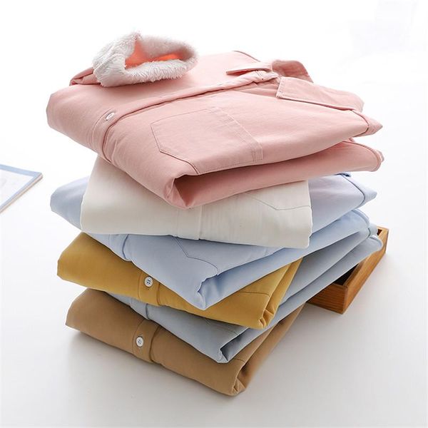 women's blouses & shirts women tunic womens 2021 womenswear long sleeve clothing button up down thick velvet white casual autumn
women's blouses & shirts women tunic womens 2021 womenswear long sleeve clothing button up down thick velvet white casual autumn