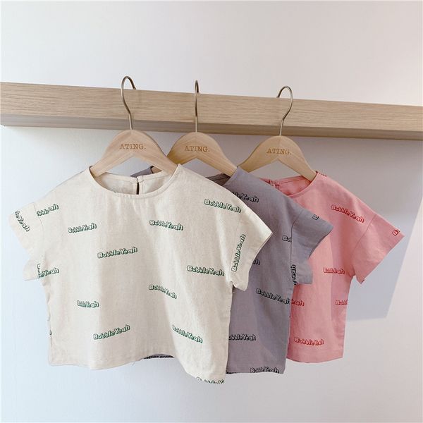 3377 2020 children's summer short sleeve letter printed t-shirt girl's korean loose cotton kids casual t shirts y200704, Blue
3377 2020 children's summer short sleeve letter printed t-shirt girl's korean loose cotton kids casual t shirts y200704, Blue