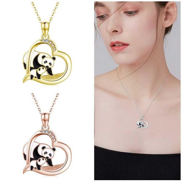 i love you forever jewelry gifts for women/daughter/lover panda necklace cute heart animal pendant panda necklace1, Silver
i love you forever jewelry gifts for women/daughter/lover panda necklace cute heart animal pendant panda necklace1, Silver