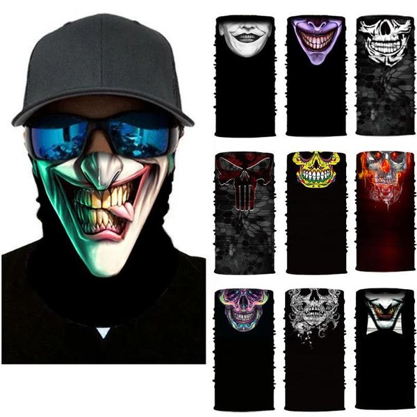 the clown bike fishing sport ski seamless headwear skull neck bandanas windproof magic scarf cycling hiking mask neck gaiter1, Black
the clown bike fishing sport ski seamless headwear skull neck bandanas windproof magic scarf cycling hiking mask neck gaiter1, Black