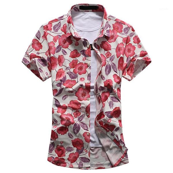 floral shirt nice summer new fashion men flower printed short sleeve shirt trend clothing plus size male casual 7xl1, White;black
floral shirt nice summer new fashion men flower printed short sleeve shirt trend clothing plus size male casual 7xl1, White;black