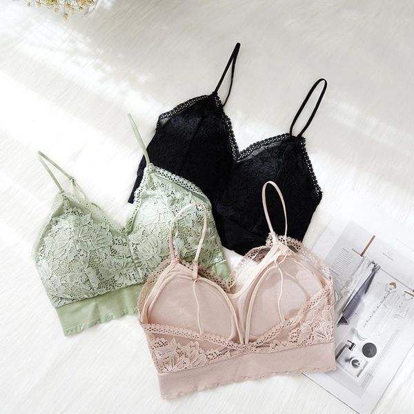 camisoles & tanks 1pc women wireless bra padded bralette deep v lace bras summer crop embroidery floral tank sports underwear #wt, Black;white
camisoles & tanks 1pc women wireless bra padded bralette deep v lace bras summer crop embroidery floral tank sports underwear #wt, Black;white