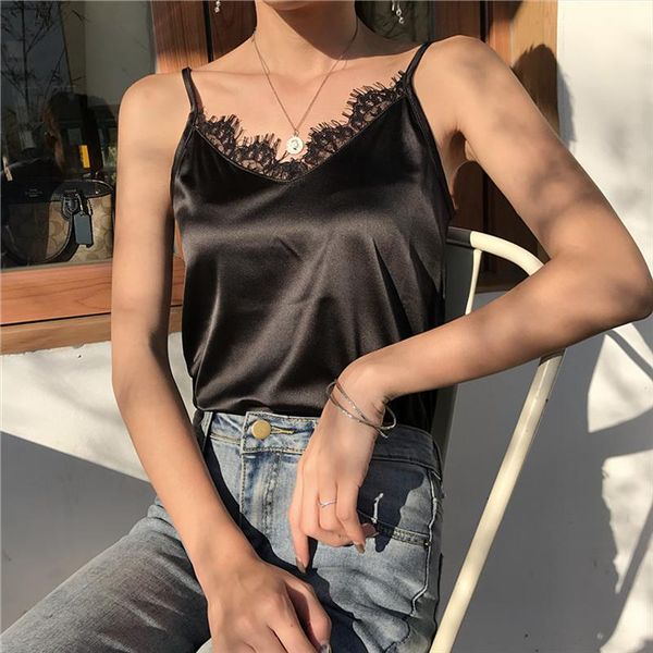 летний атласный танк top women camis roupas slik летние кружевные топы женские камизол черный холтер урожай урожай плюс размер xxxl 4xl, White
летний атласный танк top women camis roupas slik летние кружевные топы женские камизол черный холтер урожай урожай плюс размер xxxl 4xl, White