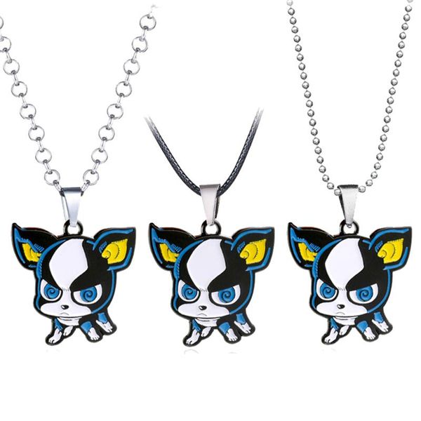 pendant necklaces anime jojos bizarre adventure necklace for men metal enamel iggy dogs women jewelry rope chain collares, Silver
pendant necklaces anime jojos bizarre adventure necklace for men metal enamel iggy dogs women jewelry rope chain collares, Silver