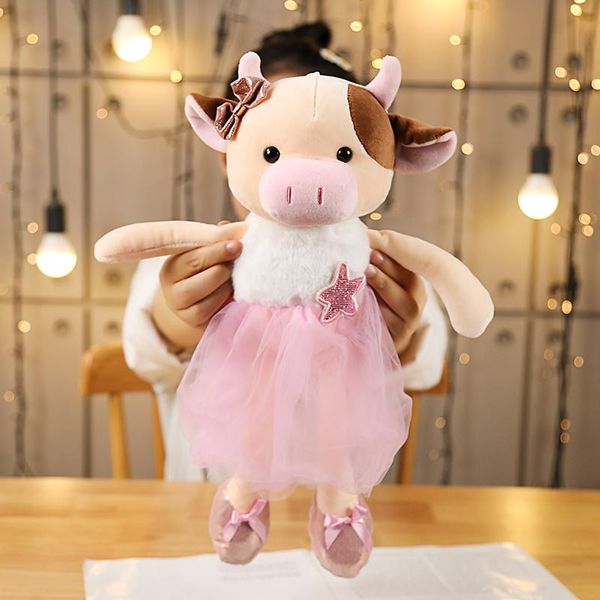 38cm kawaii ballet cattle stuffed doll in lace skit cute zodiac animal cow plush toys for children kids appease christmas gift wmtgjb
38cm kawaii ballet cattle stuffed doll in lace skit cute zodiac animal cow plush toys for children kids appease christmas gift wmtgjb