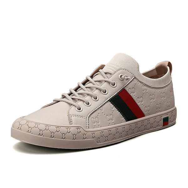 british all-match sneakers fashion genuine leather sneakers men shoes casual shoes summer comfortable brand luxury c1120, Black
british all-match sneakers fashion genuine leather sneakers men shoes casual shoes summer comfortable brand luxury c1120, Black