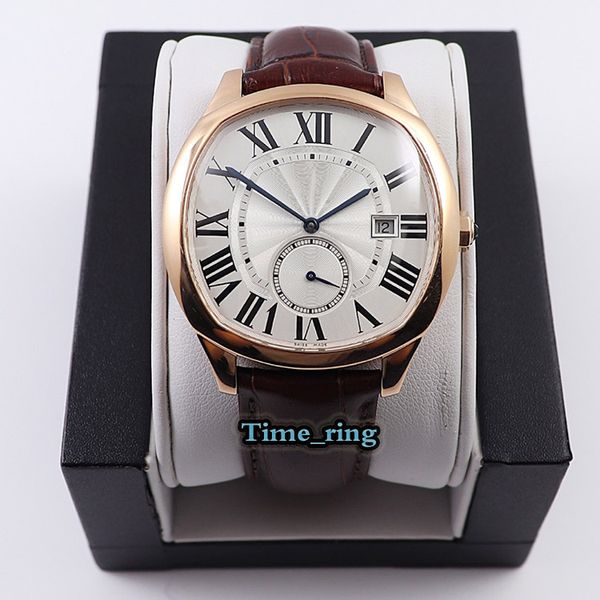 gs version wgnm0003 white date dial rose gold steel case seagull modification cal.1904-ps mc movement mens watch leather strap watches, Slivery;brown
gs version wgnm0003 white date dial rose gold steel case seagull modification cal.1904-ps mc movement mens watch leather strap watches, Slivery;brown
