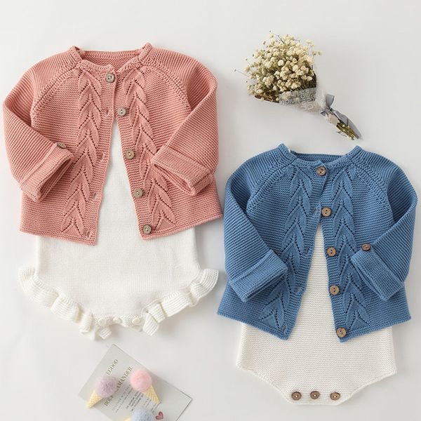 spring girls clothes knitted romper set newborn girl cardigan infant boys sweater cotton coat baby jumpsuitq1221, White
spring girls clothes knitted romper set newborn girl cardigan infant boys sweater cotton coat baby jumpsuitq1221, White