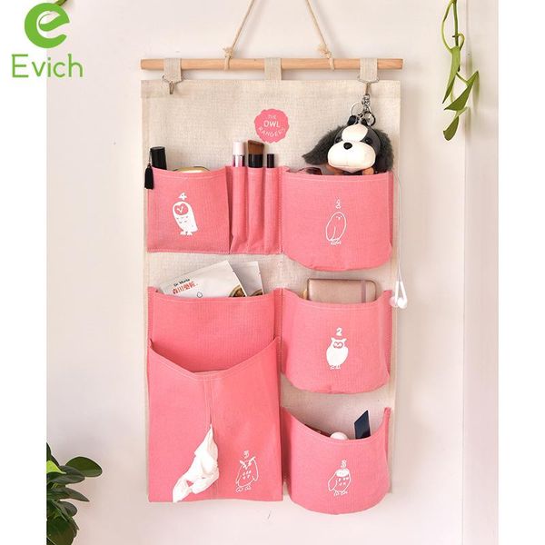 evich paper towel storage bag storage bag behind the door hanging cloth wall hanging sundry thick jk076