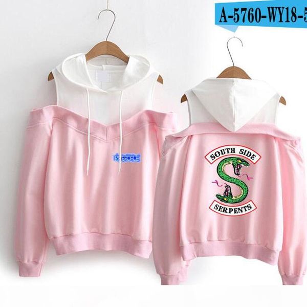 hooded sweatshirt women southside serpents printed long-sleeved off-shoulder hip hop pink hoodie pullover streetwear, Black
hooded sweatshirt women southside serpents printed long-sleeved off-shoulder hip hop pink hoodie pullover streetwear, Black