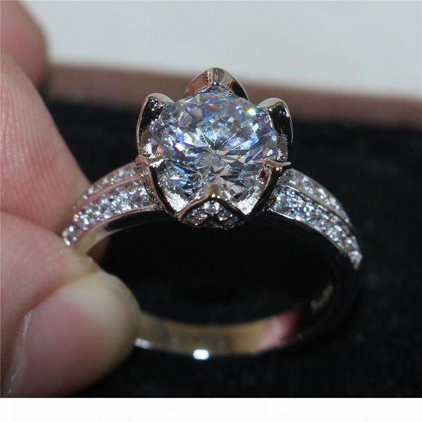 vintage lotus form 925 sterling silver ring sets round simulated diamond zircon finger rings wedding band jewelry for women, Slivery;golden
vintage lotus form 925 sterling silver ring sets round simulated diamond zircon finger rings wedding band jewelry for women, Slivery;golden