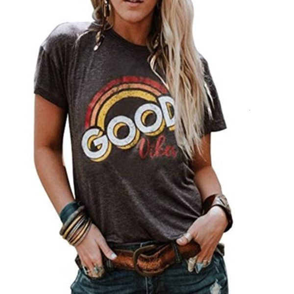 summer casual t-shirt for women good vibes print grey short sleeve tee woman o-neck harajuku t shirt, White
summer casual t-shirt for women good vibes print grey short sleeve tee woman o-neck harajuku t shirt, White