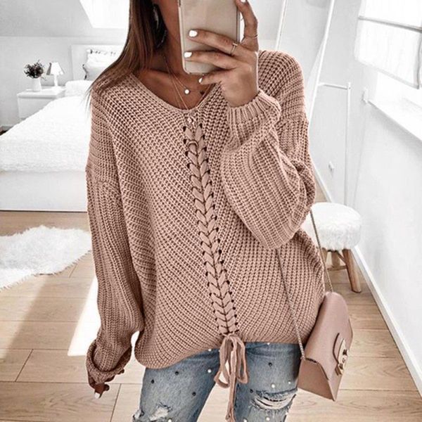 women stitching sweater solid color pullover blouse with v-neck fashion casual commuter loose s-3xl spring autumn and winter, White;black
women stitching sweater solid color pullover blouse with v-neck fashion casual commuter loose s-3xl spring autumn and winter, White;black