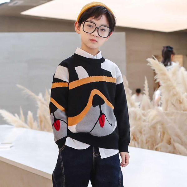 sle 2020 and new boys' foreign winter cloth autumn net red china universi children's pullover sweater, Blue
sle 2020 and new boys' foreign winter cloth autumn net red china universi children's pullover sweater, Blue