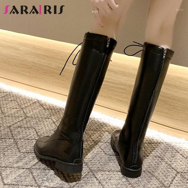 boots sarairis design female cool lace-up knee high street fashion low heel women black fretwork shoes woman1
boots sarairis design female cool lace-up knee high street fashion low heel women black fretwork shoes woman1