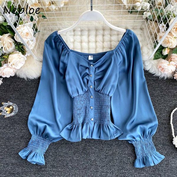 women's blouses & shirts neploe v-neck retro single-breasted women blouse elegant pleated slim waist femme blusas autumn 2021 puff slee, White
women's blouses & shirts neploe v-neck retro single-breasted women blouse elegant pleated slim waist femme blusas autumn 2021 puff slee, White
