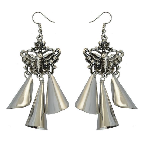 new fashion european and american retro earrings foreign trade jewelry original single horn butterfly earrings female wholesale, Golden;silver
new fashion european and american retro earrings foreign trade jewelry original single horn butterfly earrings female wholesale, Golden;silver