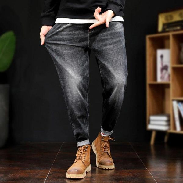 men's jeans men korean style denim stretch harem pants spring autumn mens trousers fashion cotton hombre plus size 46, Blue
men's jeans men korean style denim stretch harem pants spring autumn mens trousers fashion cotton hombre plus size 46, Blue