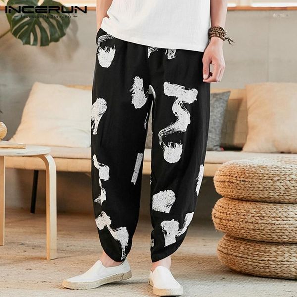 printing men harem pants 2020 vintage joggers baggy pockets casual pantalon elastic waist streetwear trousers men incerun s-5xl1, Black
printing men harem pants 2020 vintage joggers baggy pockets casual pantalon elastic waist streetwear trousers men incerun s-5xl1, Black