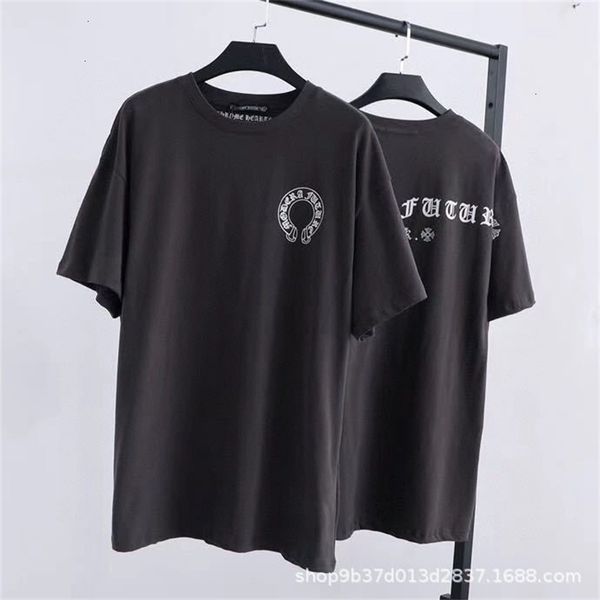 heart cross ch tide brand high-grade gray letter couple short-sleeved t-shirt chest and back are printed, White;black
heart cross ch tide brand high-grade gray letter couple short-sleeved t-shirt chest and back are printed, White;black