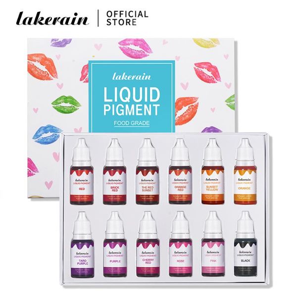 lip gloss 12 colors/set epoxy resin pigment kit liquid uv coloring colorant dye for diy dying candle soap making craft
lip gloss 12 colors/set epoxy resin pigment kit liquid uv coloring colorant dye for diy dying candle soap making craft