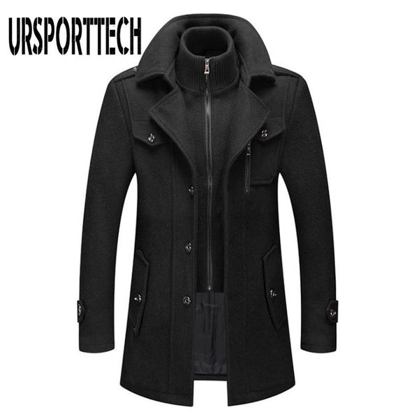 autumn winter men's wool coat 2020 new solid color cold resistant men woolen overcoat double collar casual trench coat male 4xl, Black
autumn winter men's wool coat 2020 new solid color cold resistant men woolen overcoat double collar casual trench coat male 4xl, Black