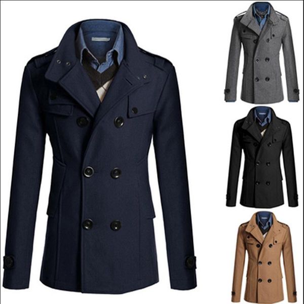 men's trench coats men woolen cloth coat s autumn and winter 2021 style male england slim fit mid-length casual, Tan;black
men's trench coats men woolen cloth coat s autumn and winter 2021 style male england slim fit mid-length casual, Tan;black