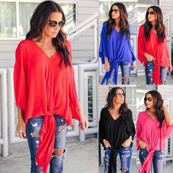 fashion women blouse loose chiffon work formal shirt loose long sleeve blouse casual new, White
fashion women blouse loose chiffon work formal shirt loose long sleeve blouse casual new, White