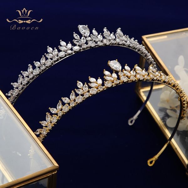 bavoen sparkling zircon wedding dress accessories silver brides crowns tiaras plated crystal hairbands evening hair jewelry y200409, Slivery;golden
bavoen sparkling zircon wedding dress accessories silver brides crowns tiaras plated crystal hairbands evening hair jewelry y200409, Slivery;golden