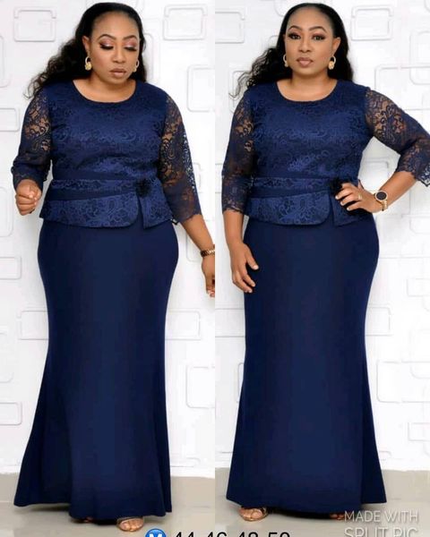 dress xl~4xl fashion ,elegant long sleeves african traditional dresses for lady lace women lj201202, Black;gray
dress xl~4xl fashion ,elegant long sleeves african traditional dresses for lady lace women lj201202, Black;gray