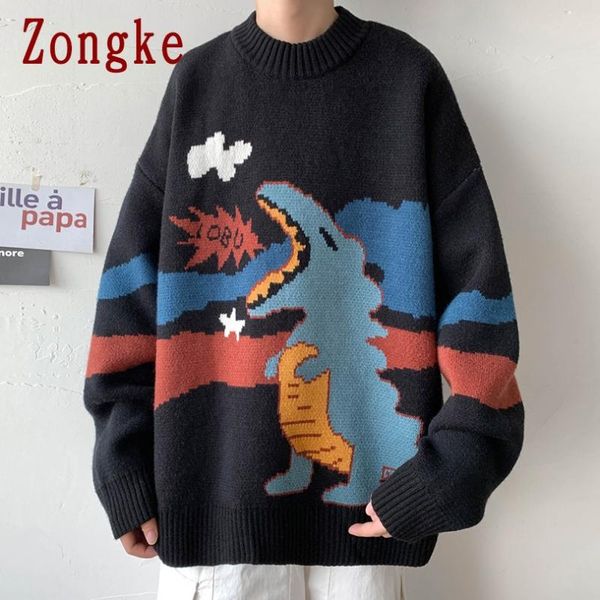zongke cartoon knitted sweater men's clothing pull mens sweater winter men clothes pullover 2020 autumn winter new -2xl, White;black
zongke cartoon knitted sweater men's clothing pull mens sweater winter men clothes pullover 2020 autumn winter new -2xl, White;black