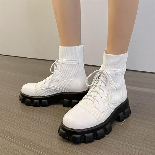 boots pxelena women thick sole platform 2021 autumn winter chunky heel knitting punk rock gothic combat ankle plus size 45, Black
boots pxelena women thick sole platform 2021 autumn winter chunky heel knitting punk rock gothic combat ankle plus size 45, Black