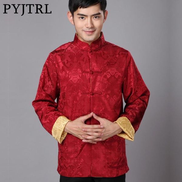 men long sleeve vintage double-sided silk satin dobby fabric chinese tunic suit blazers loose coat, White;black
men long sleeve vintage double-sided silk satin dobby fabric chinese tunic suit blazers loose coat, White;black