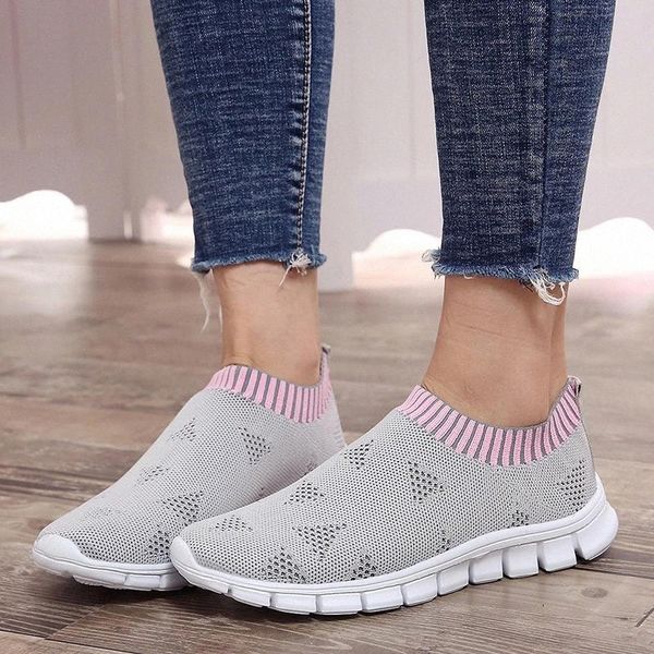 women sneakers 2020 breathable mesh knitted slip on walking shoes comfortable ladies casual sport shoes female shoes plus size #xq79
women sneakers 2020 breathable mesh knitted slip on walking shoes comfortable ladies casual sport shoes female shoes plus size #xq79