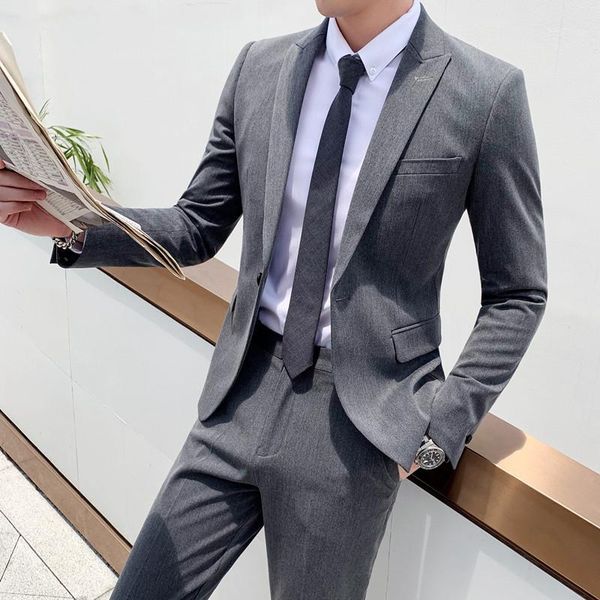 my loddy men's suit business casual dress suit 2 piece wedding dress gentleman british style prom set(jacket+pants)1, White;black
my loddy men's suit business casual dress suit 2 piece wedding dress gentleman british style prom set(jacket+pants)1, White;black