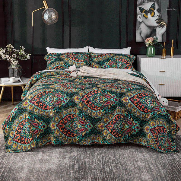 comforters & sets retro wash cotton bedspread on bed quilt set 3pcs print quilts cover pillowcase king queen size coverlet quilted blanket1
comforters & sets retro wash cotton bedspread on bed quilt set 3pcs print quilts cover pillowcase king queen size coverlet quilted blanket1