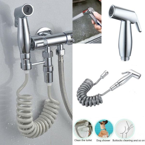 bath accessory set handheld toilet bidet sprayer kit stainless steel hand faucet for bathroom shower head self cleaning
bath accessory set handheld toilet bidet sprayer kit stainless steel hand faucet for bathroom shower head self cleaning