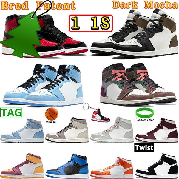 bred patent 1 basketball shoes mens 1s sneakers aurora bordeaux dark marina blue hand crafted atmosphere dark mocha seafoam men women q, Black
bred patent 1 basketball shoes mens 1s sneakers aurora bordeaux dark marina blue hand crafted atmosphere dark mocha seafoam men women q, Black